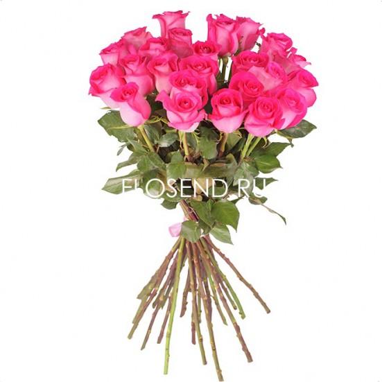 Букет «25 розовых роз» - фото 3